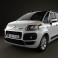 Citroen C3 Picasso 2009 3d model