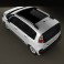 Citroen C3 Picasso 2009 3d model
