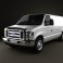 Ford E-series Van 2011 3d model