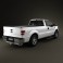 Ford F-150 XLT Regular Cab 8-foot Box 2011 3d model