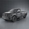Ford F-150 XLT Regular Cab 8-foot Box 2011 3d model