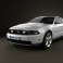 Ford Mustang GT 2012 3d model