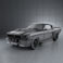 Ford Mustang Shelby GT500 Eleanor 1967 3d model