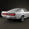 Ford Mustang Shelby GT500 Eleanor 1967 3d model