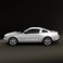 Ford Mustang V6 2012 3d model