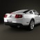 Ford Mustang V6 2012 3d model