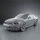 Ford Mustang V6 2012 3d model