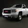GMC Sierra Regular Cab Standard Box 2011 3d model