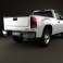 GMC Sierra Regular Cab Standard Box 2011 3d model