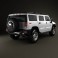 Hummer H2 2009 3d model