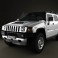 Hummer H2 2009 3d model