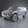 Hummer H2 2009 3d model