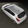Hyundai i20 5-door 2010 3d model