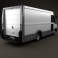 Isuzu Reach Van 2011 3d model