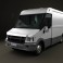 Isuzu Reach Van 2011 3d model