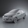 Mazda 2 Sedan 2011 3d model