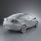 Mazda 2 Sedan 2011 3d model