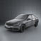 Mercedes-Benz C-class sedan 2012 3d model