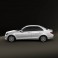 Mercedes-Benz C-class sedan 2012 3d model
