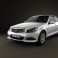 Mercedes-Benz C-class sedan 2012 3d model