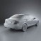 Mercedes-Benz C-class sedan 2012 3d model