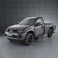 Mitsubishi L200 Triton Single Cab 2011 3d model