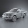 Mitsubishi L200 Triton Single Cab 2011 3d model