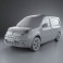 Renault Kangoo Van 1 Side Door 2011 3d model