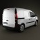 Renault Kangoo Van 2 Side Doors 2011 3d model