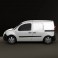 Renault Kangoo Van 2 Side Doors 2011 3d model