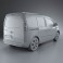 Renault Kangoo Van 2 Side Doors 2011 3d model