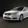 Subaru Legacy sedan US 2011 3d model