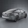 Toyota Avensis Sedan 2012 3d model