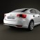 Toyota Avensis Sedan 2012 3d model