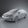 Toyota Avensis Sedan 2012 3d model