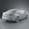 Toyota Avensis Sedan 2012 3d model