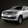 Toyota Fortuner 2012 3d model