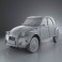 Citroen 2CV 3d model