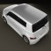 Daihatsu Materia 2010 3d model