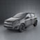 Fiat Palio 2012 3d model