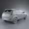 Fiat Palio 2012 3d model
