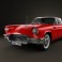 Ford Thunderbird 1957 3d model
