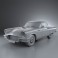 Ford Thunderbird 1957 3d model