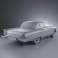 Ford Thunderbird 1957 3d model
