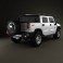 Hummer H2 SUT 2011 3d model