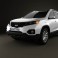 Kia Sorento 2011 3d model