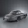 Mercedes-Benz 300 SL Gullwing 1954 3d model