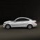 Mercedes-Benz C-class coupe 2012 3d model