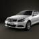Mercedes-Benz C-class coupe 2012 3d model