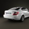 Mercedes-Benz C-class coupe 2012 3d model